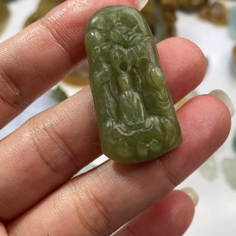 【闪购商品】定制翡翠未镶嵌平****乐
