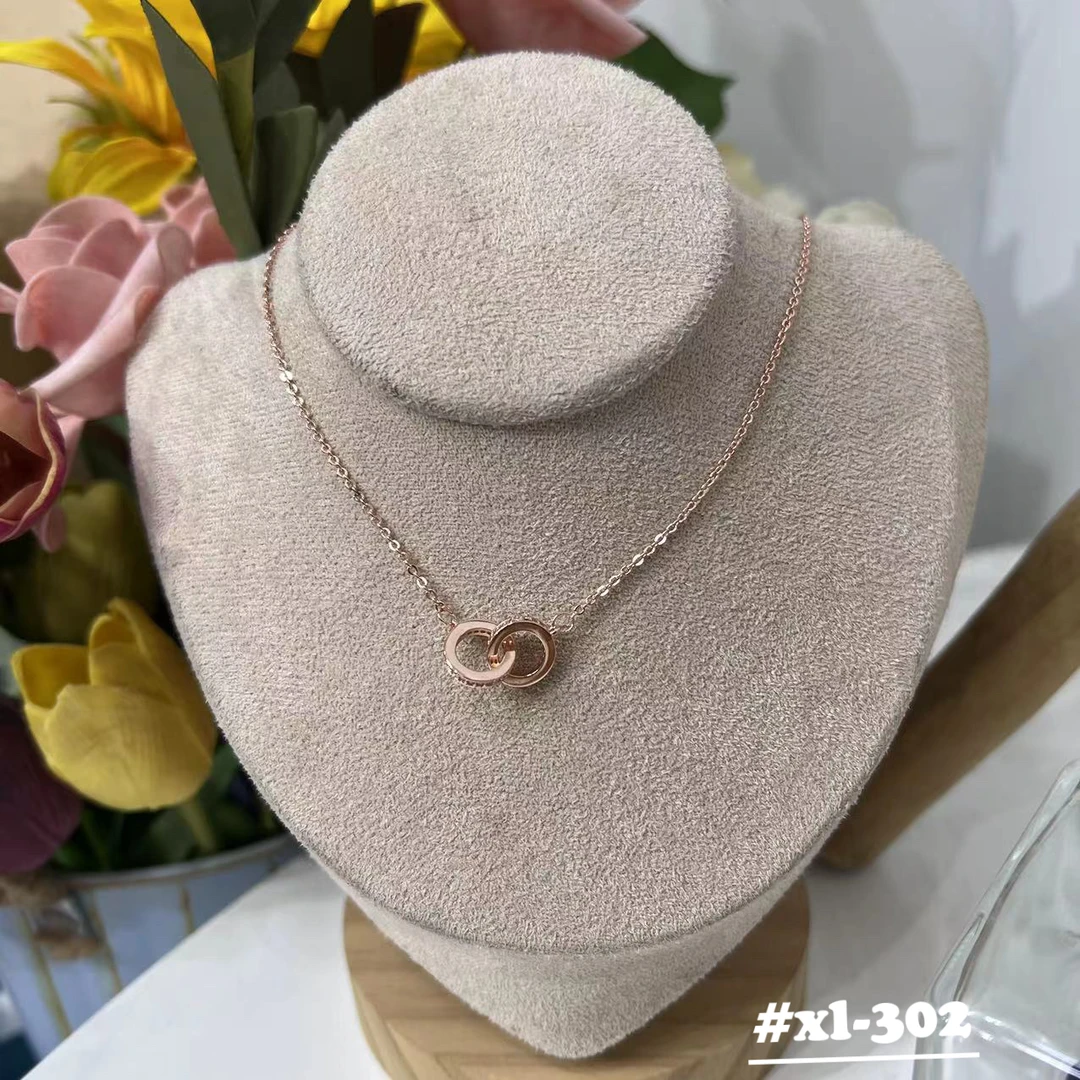 钛钢项链 项链（一）简约高级质感项链（300-340）