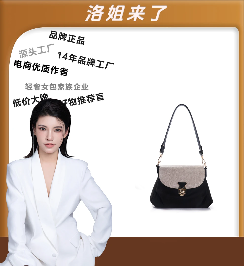 （粉丝专享）新款包包时尚百搭女士经典简约女士复古单肩包LL231