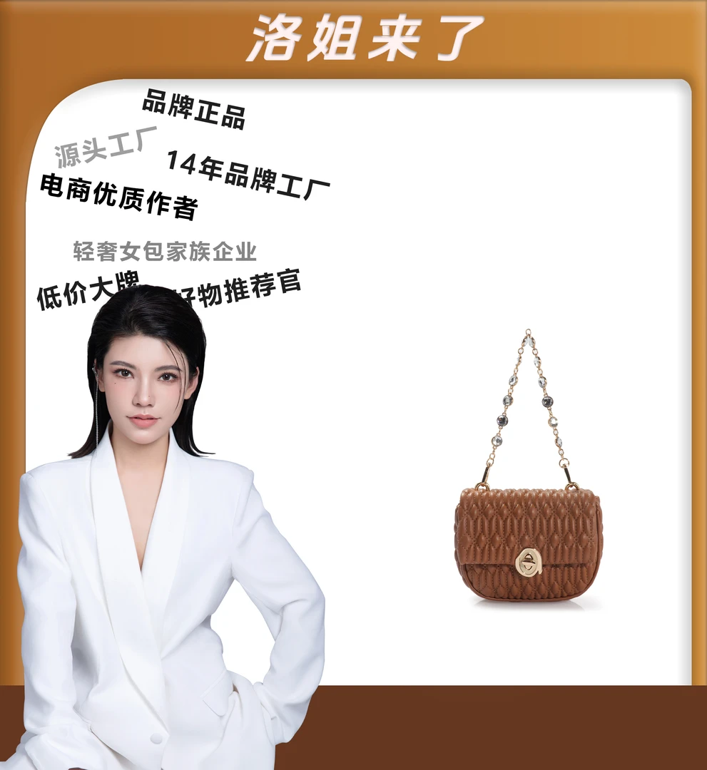 （粉丝专享）新款包包时尚简约百搭女士优质经典休闲单肩包LL18