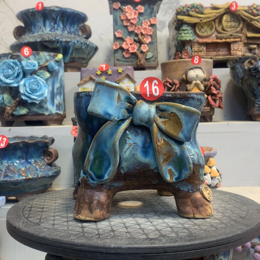 红陶20CM（含）-50CM（不含）16盆盆