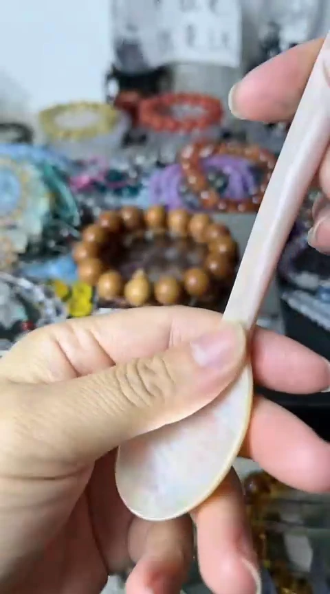 【闪购商品】贝壳（贝母）勺子未镶嵌70矿坑39.9