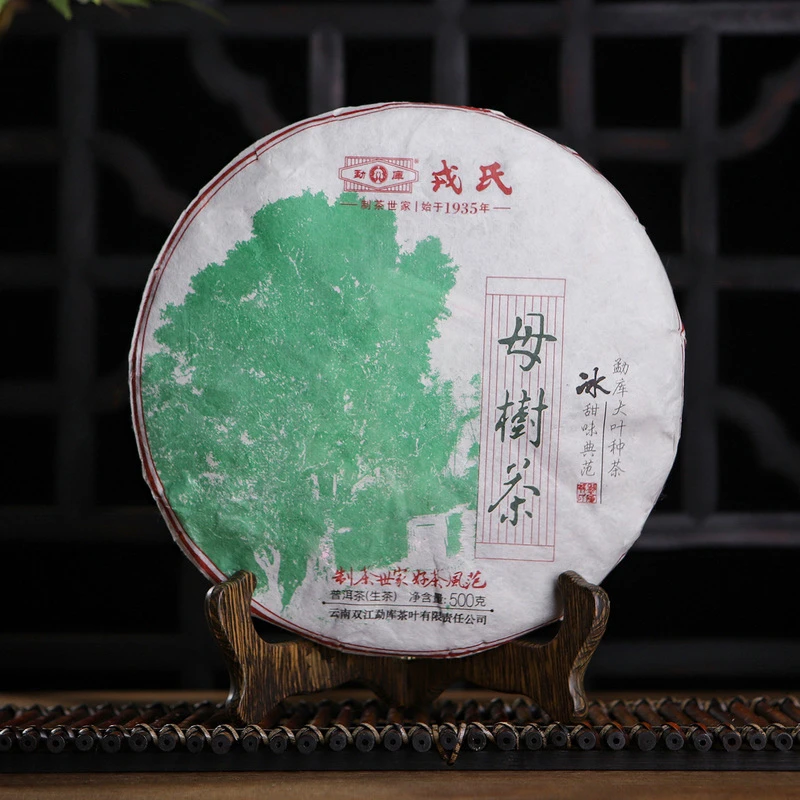 勐库戎氏 2020年母树茶500g普洱生茶 茶汤甘甜回甘生津 干仓储存