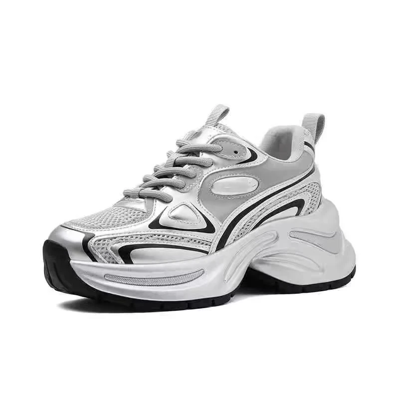 0208 银河轨迹 厚底老爹24爆款百搭松糕休闲运动鞋