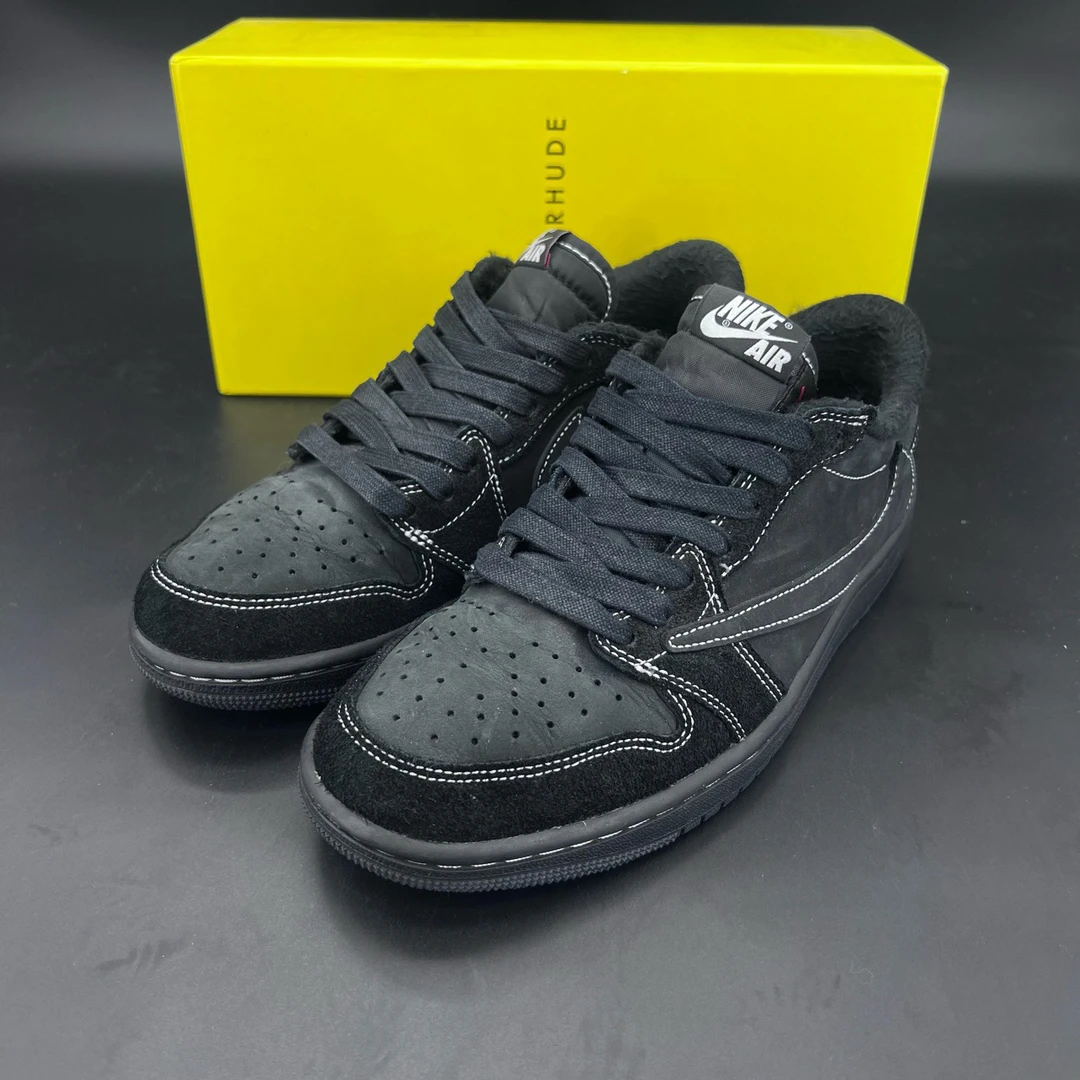 40.5码/aj1 low ts 黑武士倒钩/二手鞋/原盒