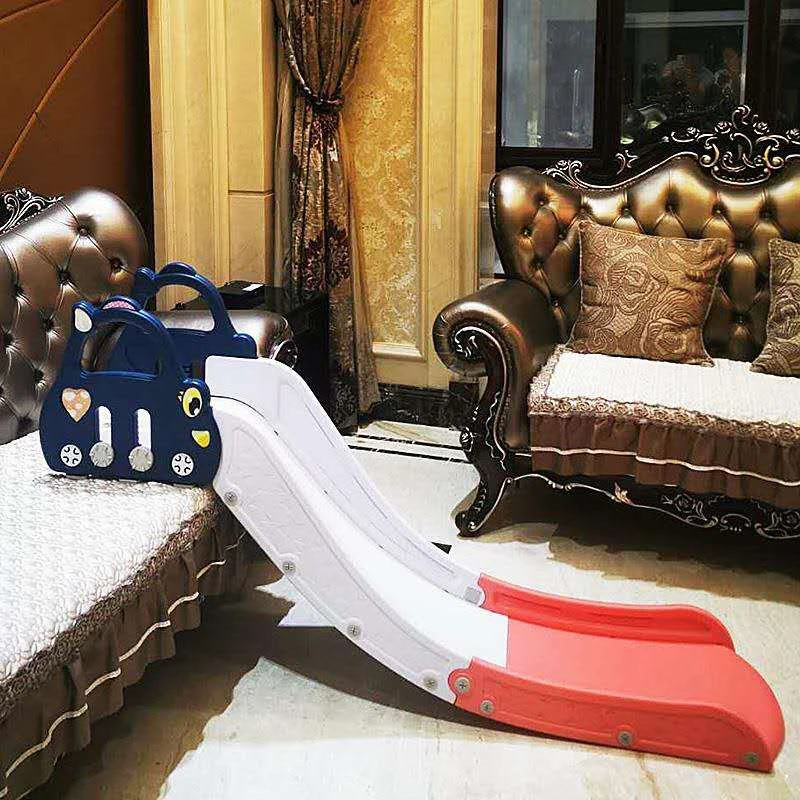 儿童滑滑梯室内宝宝家用小型婴儿家庭床沿游乐园床上沙发滑梯塑料