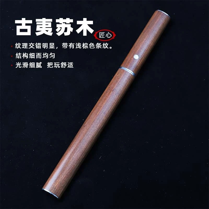 新品DC53实木柄高硬度一体武士长款户外高档便携西餐刀