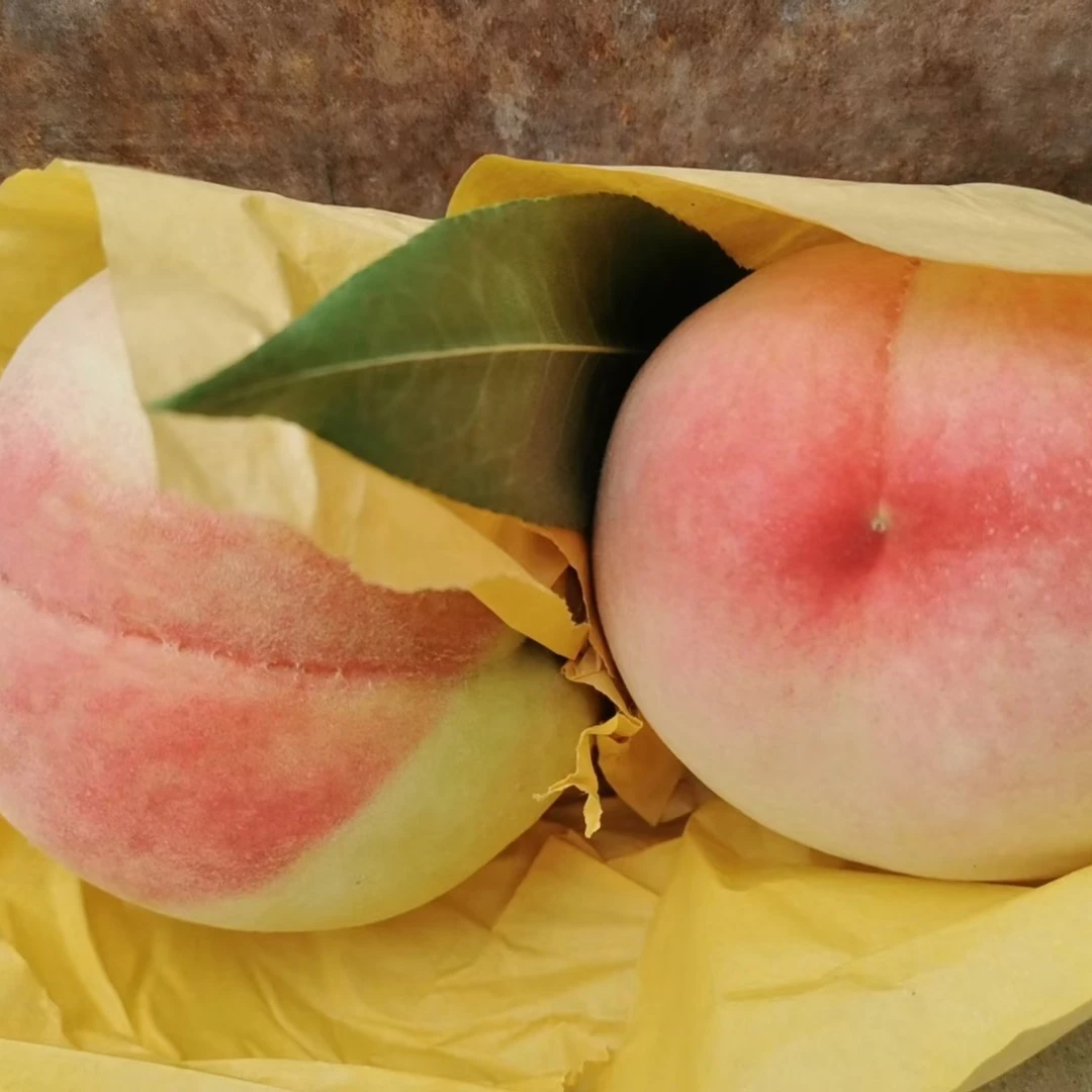船个！两箱！自产自销阳山水蜜桃 4-5两湖景桃双盒16只