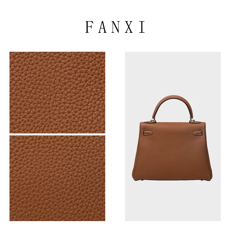 新款时尚轻奢纯色真皮包小号KL包百搭单肩包斜跨包S157（金棕色）