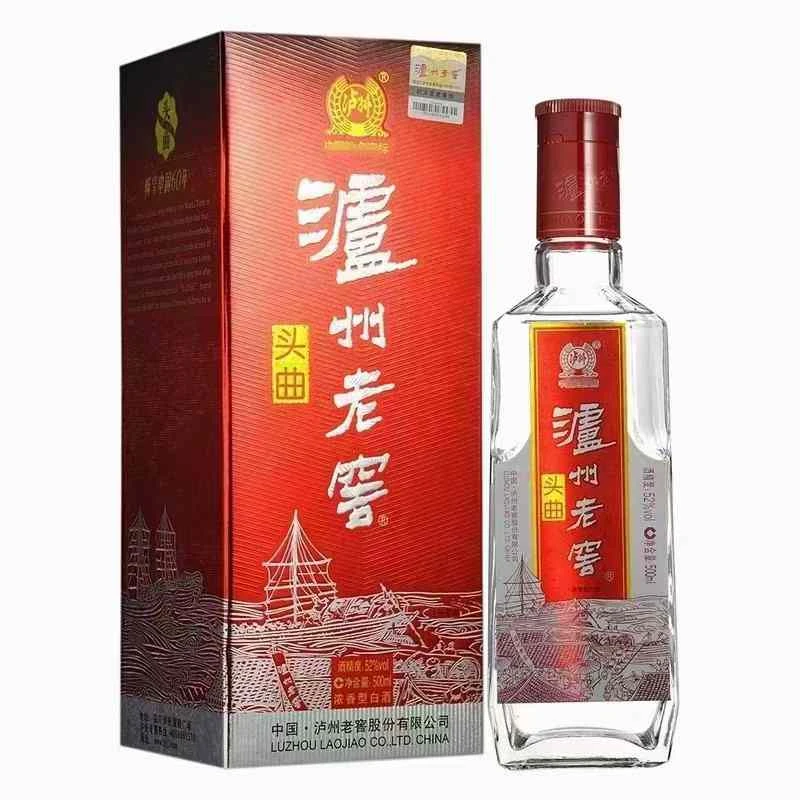 泸州老窖头曲 浓香型白酒 2015-2016年52度500mL*1瓶