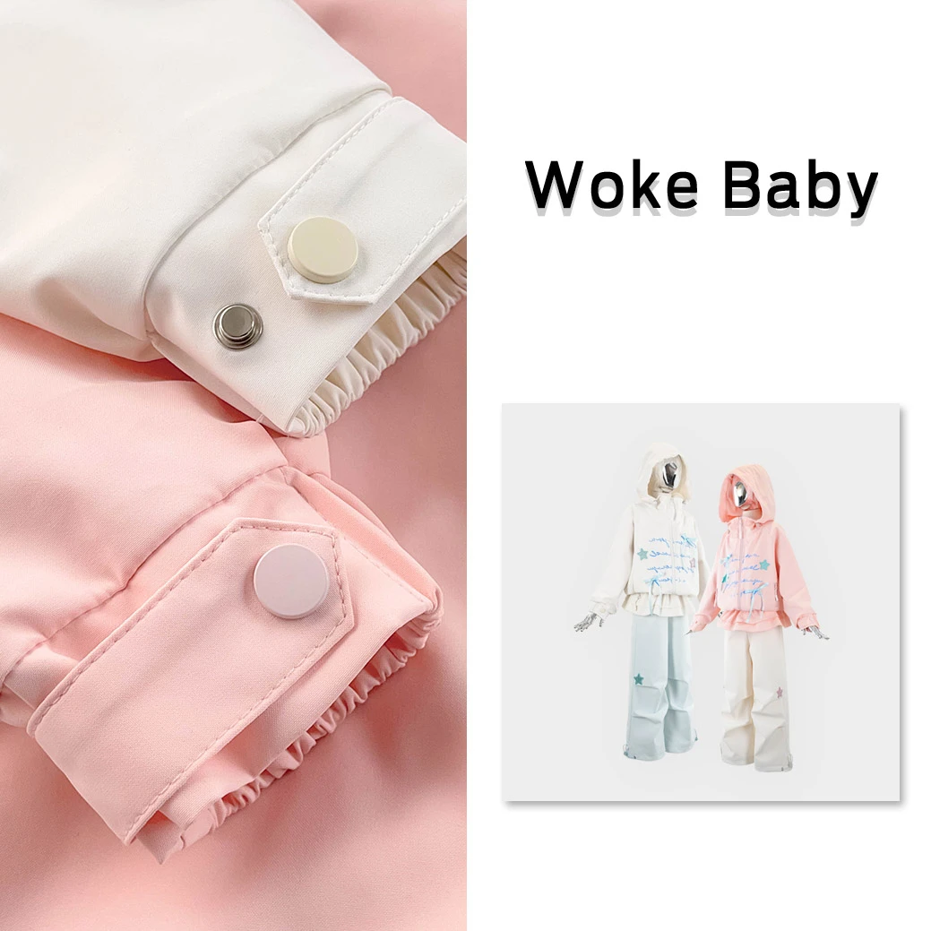 女童冬季新款羽绒服上衣儿童古风裤子汉服V9994