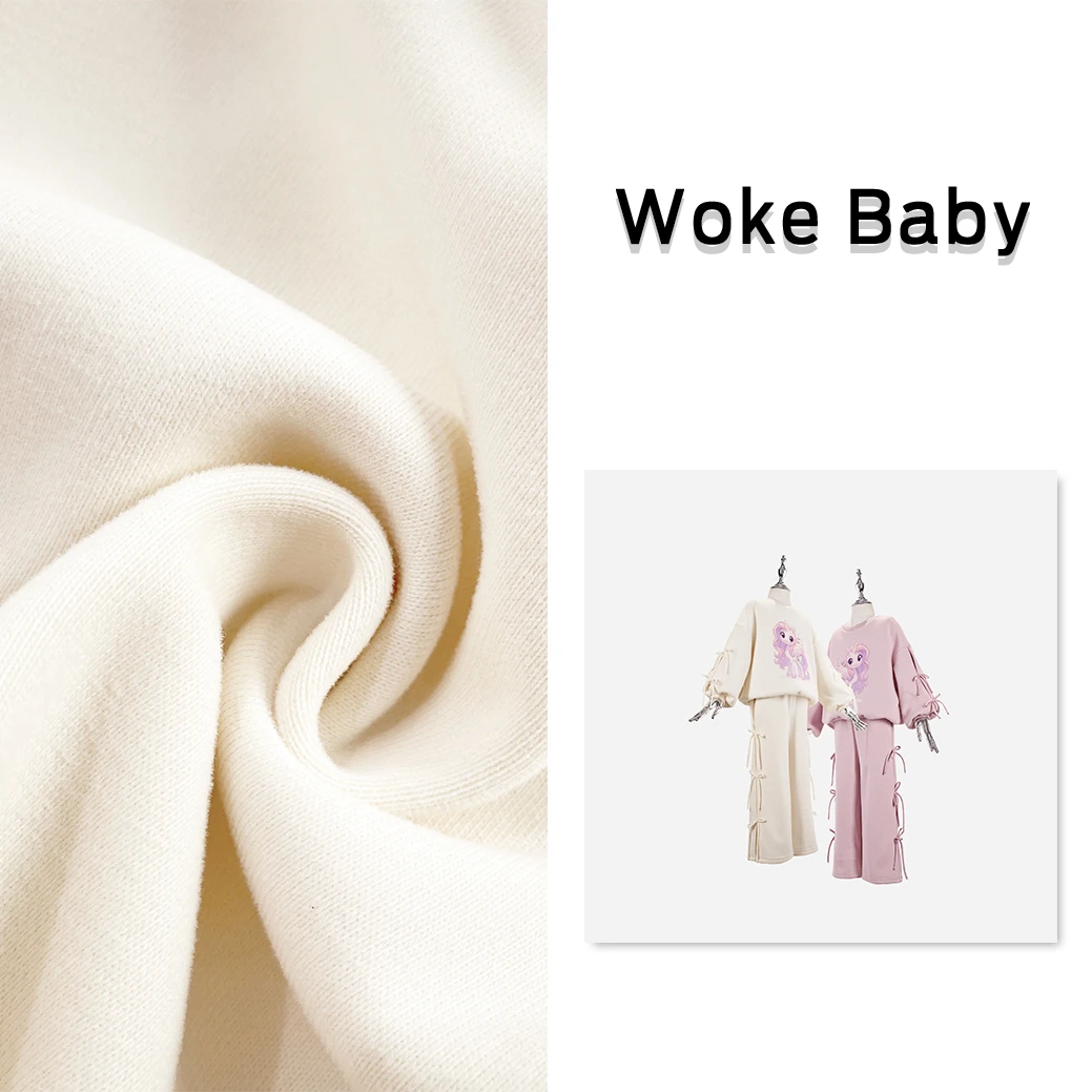 女童秋季加绒加厚上衣裤子新款外套汉服古风短裙 V9753