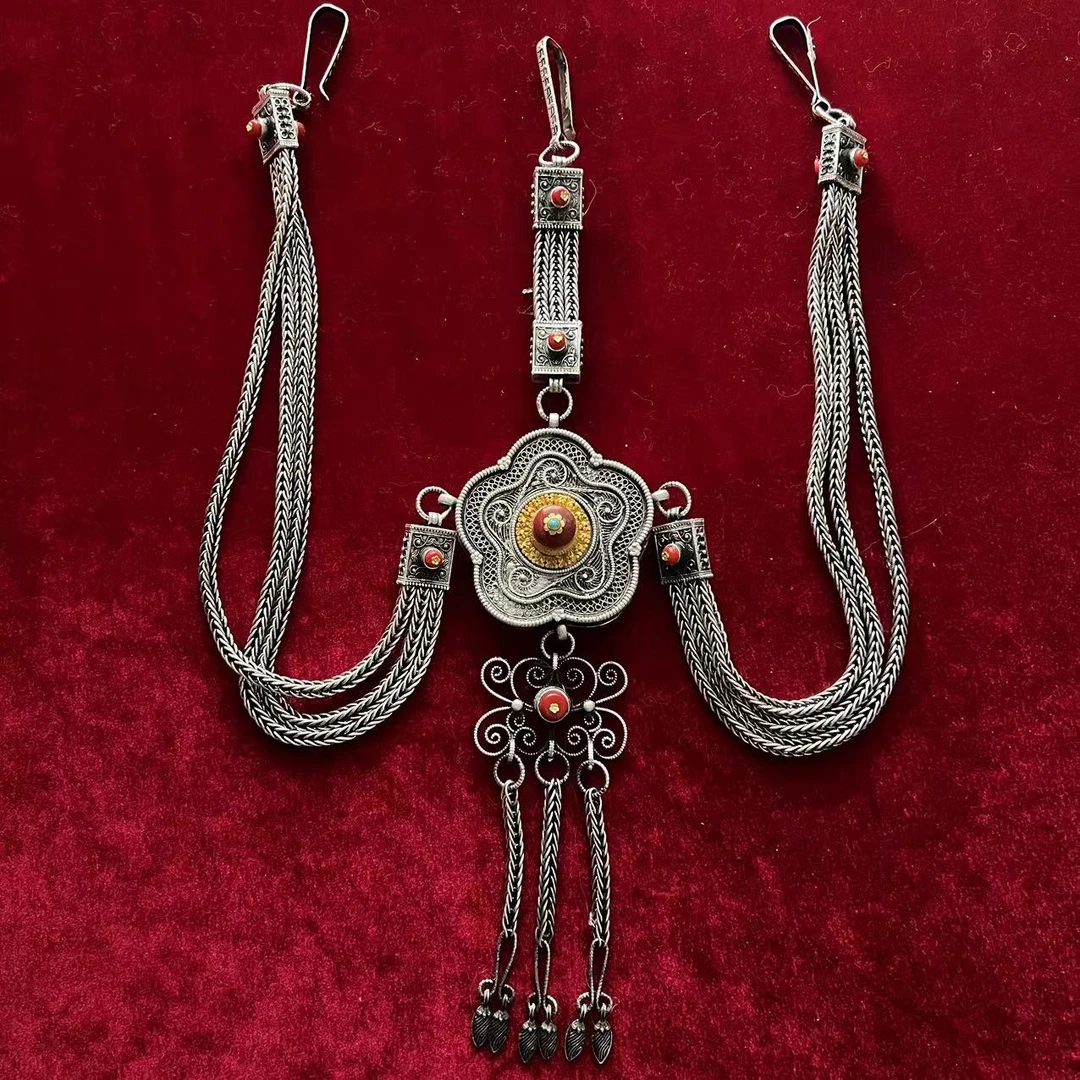 2023新款藏式挂件铜镀银超火明星同款民族风挂件经典热卖爆款热卖