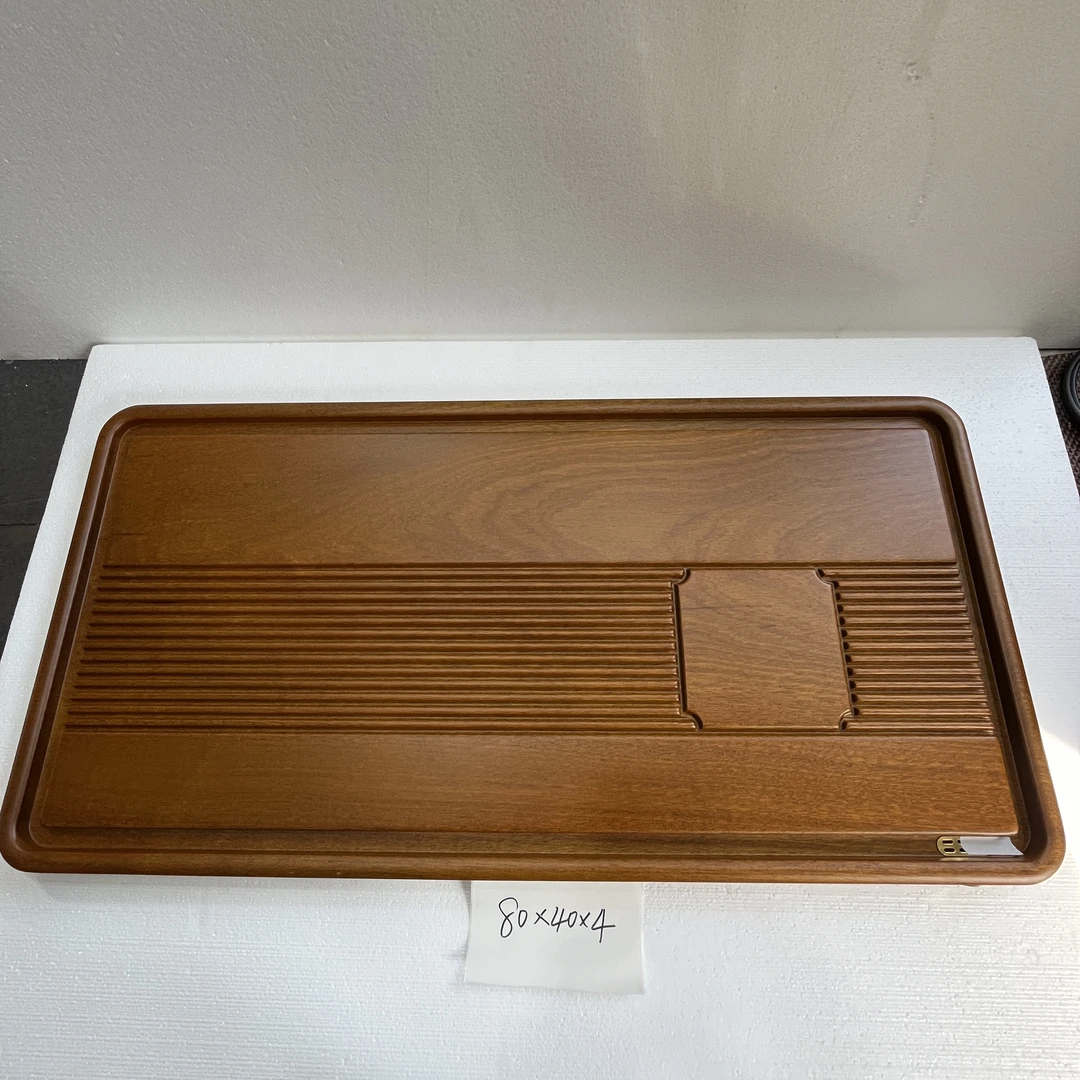 黄色纳福-高端实木-80*40*4-进口茶盘