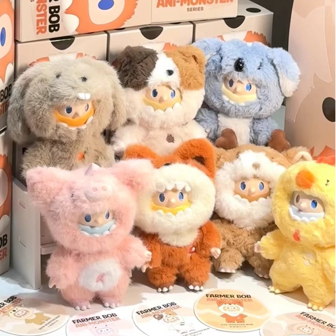 【拆盒不退】FARMER BOB怪奇守护者搪胶毛绒盲盒