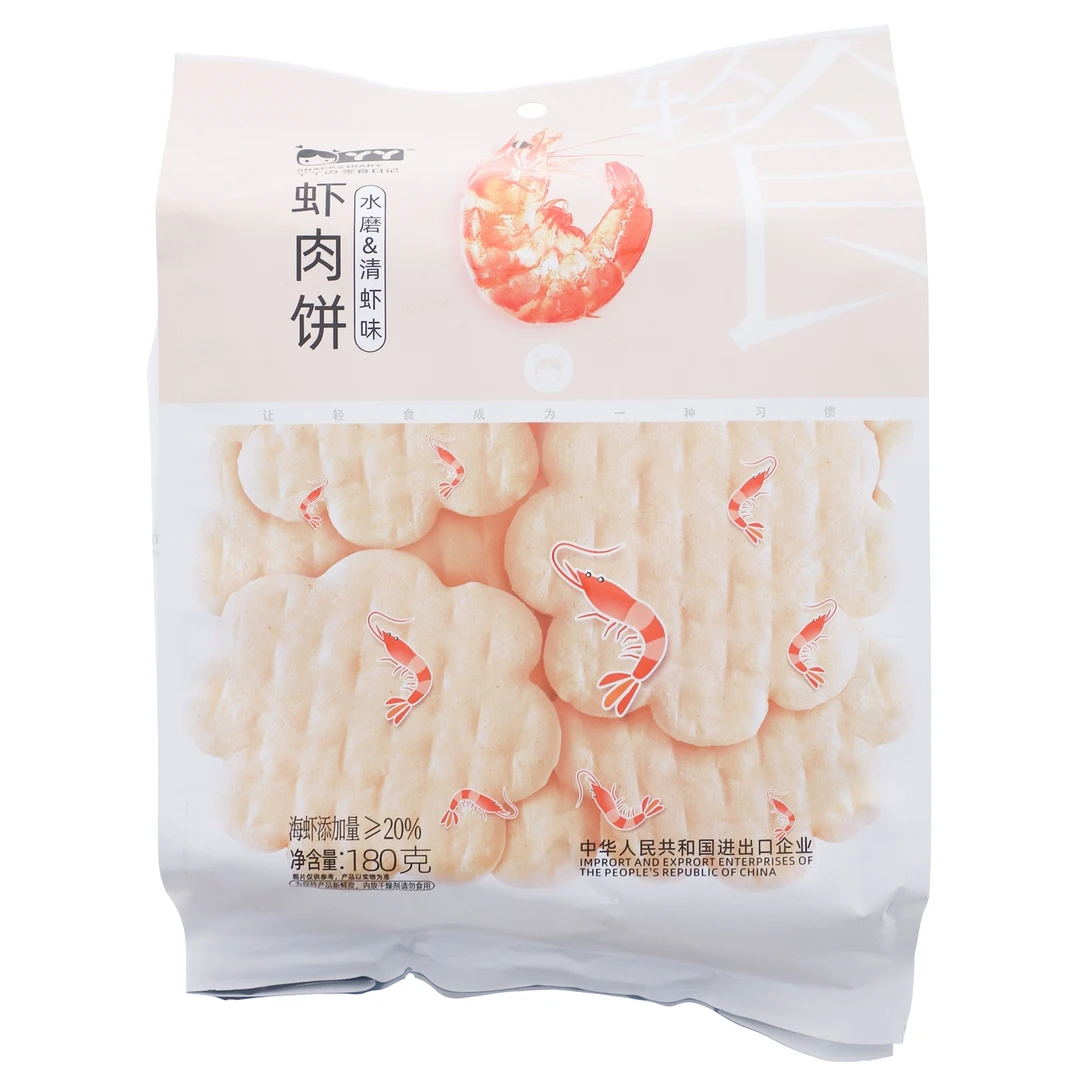 yaya/丫丫虾肉饼180g 咸味