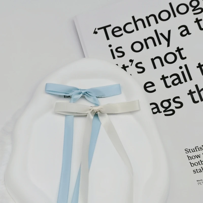 编发丝带绑发头饰双马尾蝴蝶结发夹发带新款扎头发绑带百搭发饰