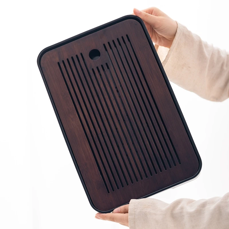 勋陶-胡桃色茶盘 G251