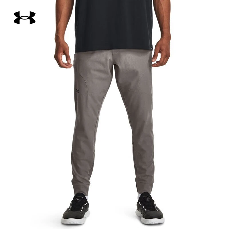 安德玛UA Unstoppable 男士春秋速干户外跑步束脚运动长裤1379679