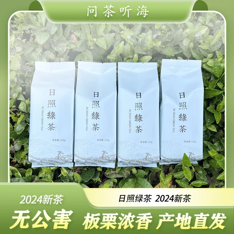 日照绿茶2024新茶高品质板栗香手工高山茶叶送礼500g