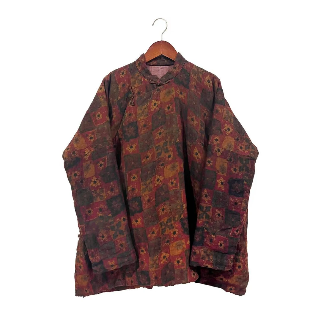 妝點家 云雾里 亚麻 棉袍子 Y24FW 3043