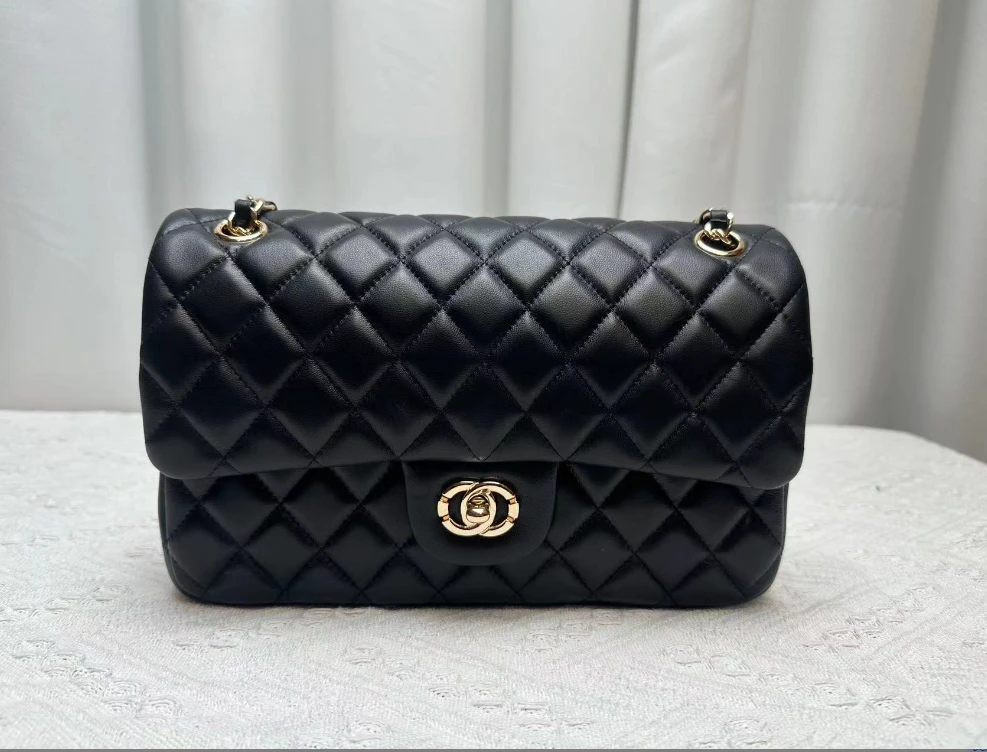 【包婆专属】2024轻奢单肩肩包休闲简约斜挎包 GY1816-黑色