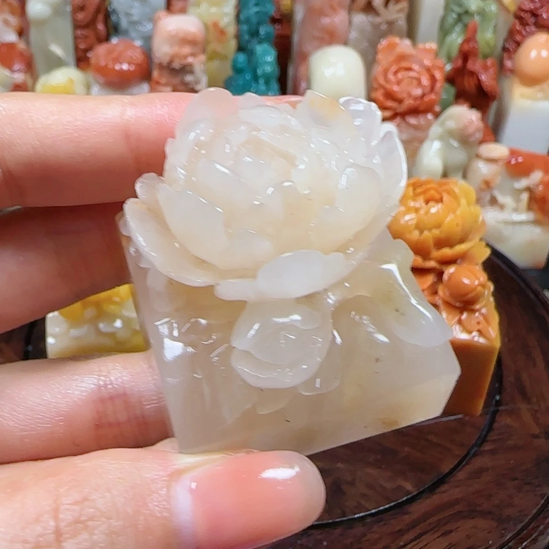 【闪购商品】寿山石印石妖*乐寿山石印章
