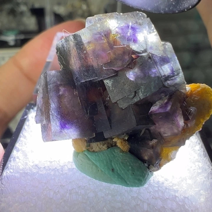 紫晶大型摆件(非配饰)银S925镶嵌