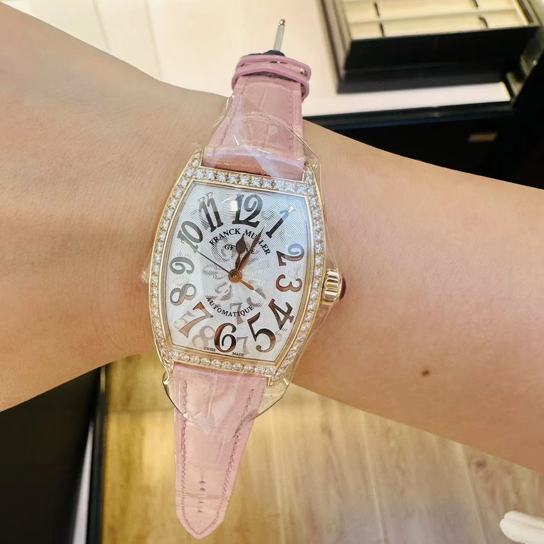 99新 Franck Muller/法兰克穆勒 机械,30*38mm,玫瑰金,2411240017