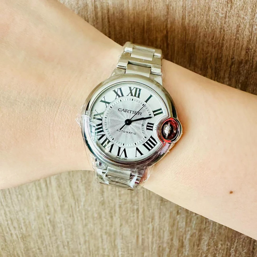 95新  胖虎腕表/地亚/蓝气球/自动机械,33mm/精钢/240119001