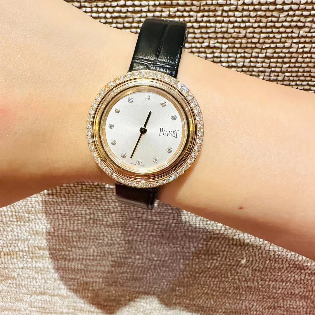 95新 Piaget/伯爵 石英,34毫米/18k玫瑰金/240625001