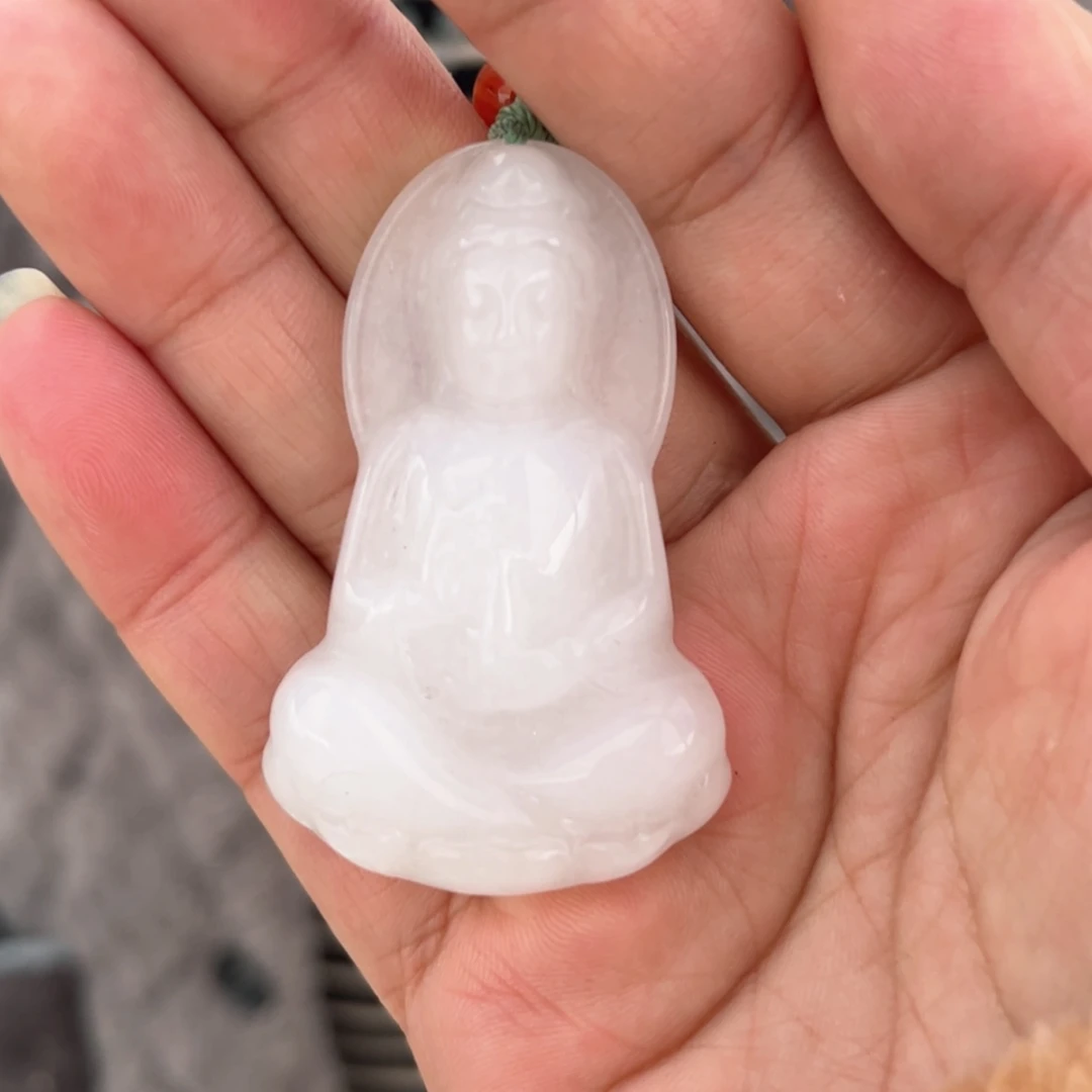 【闪购商品】石英质玉观音未镶嵌