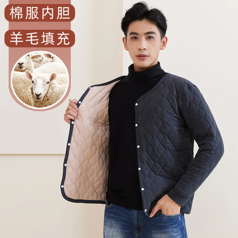 冬季保暖棉衣男校服神器内胆上衣学生内穿防寒棉服贴身内搭小棉袄