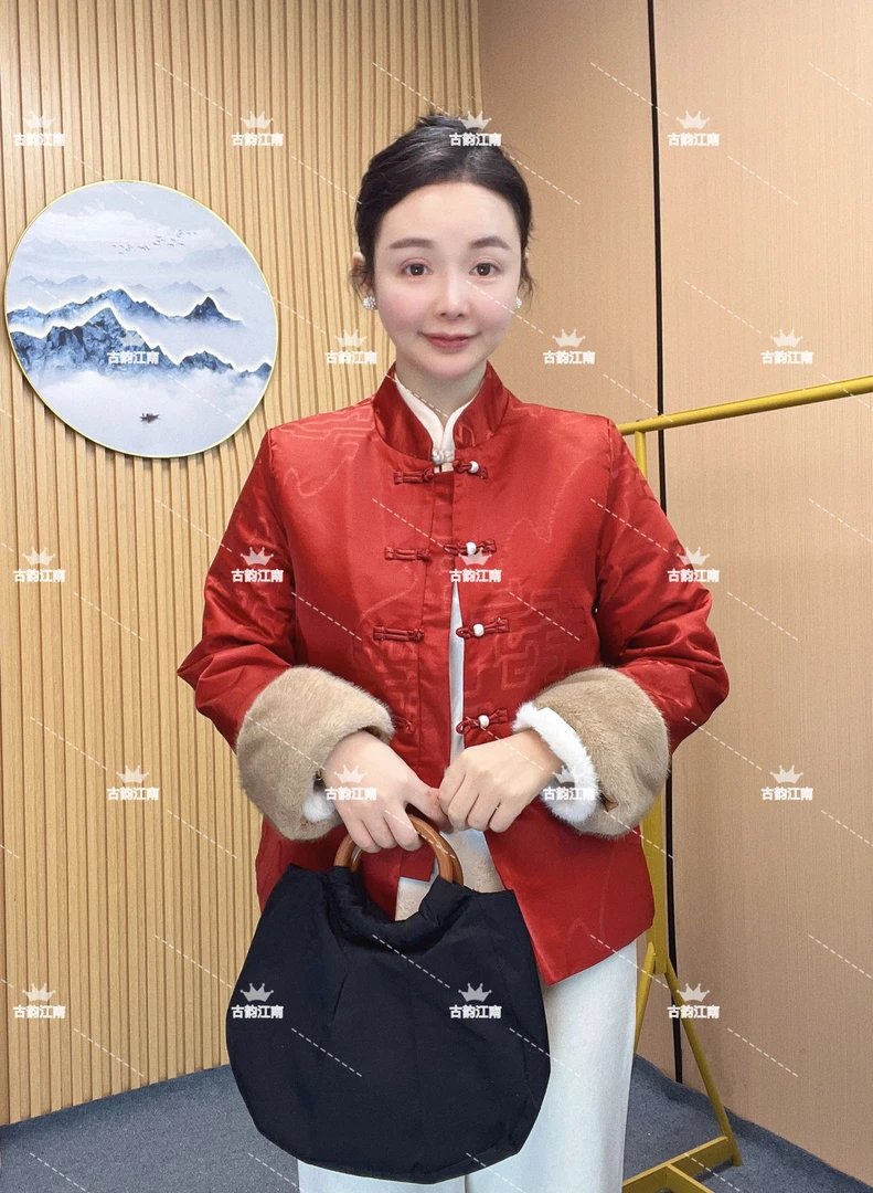 【古韵江南】专属定制·注重品质冬款新款加厚加棉女上衣外套D120802