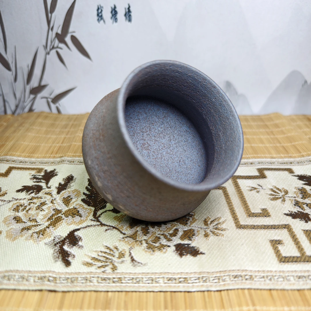 全品无瑕手工建盏裸烧落灰烧主人杯水杯茶杯茶具杯盏