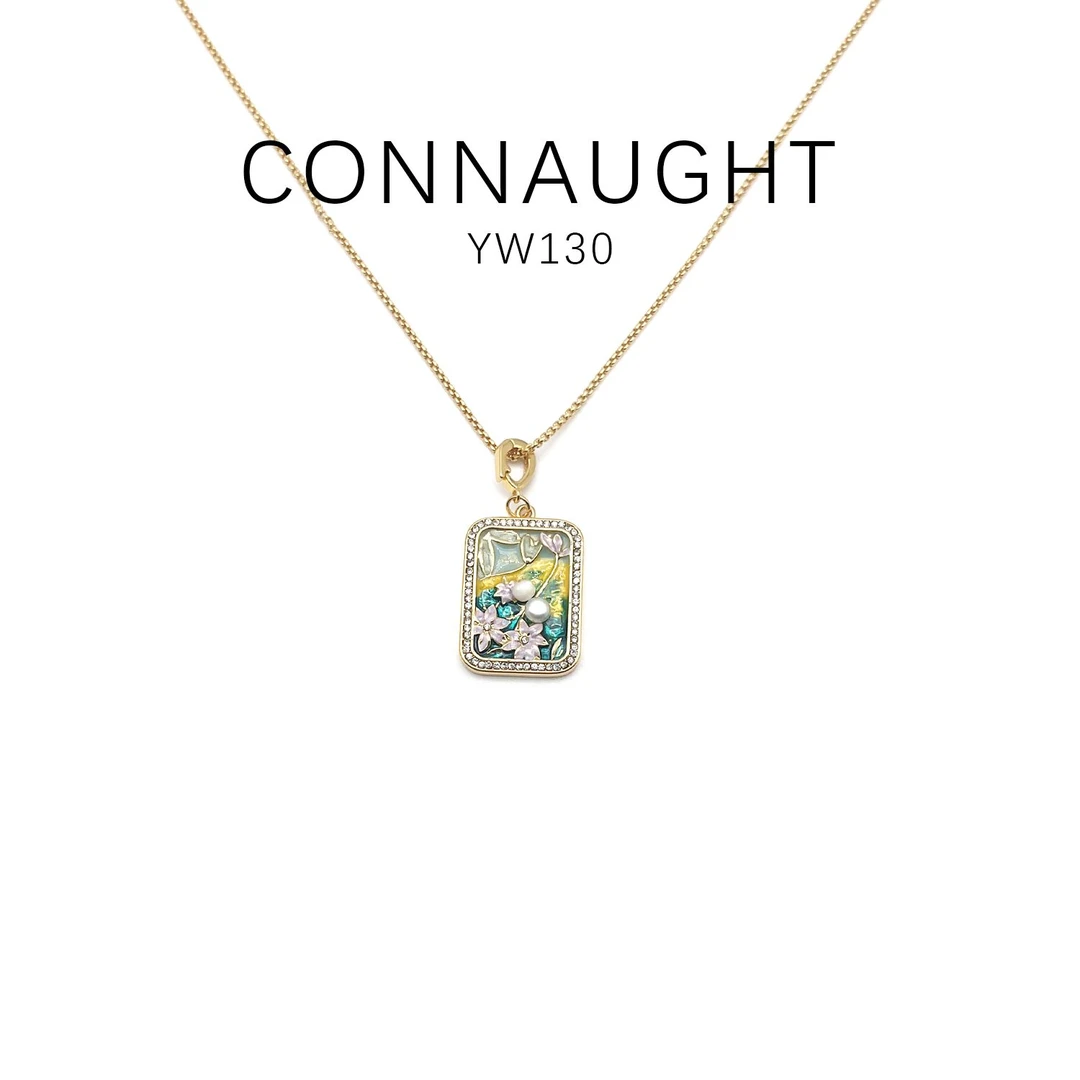 铜合金项链 港风简约精致大气流苏项链-YW130