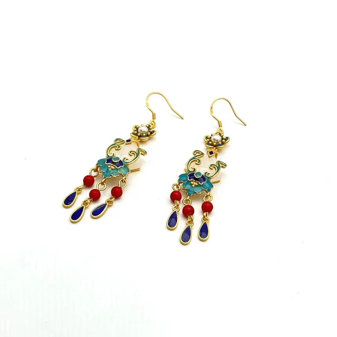 铜合金耳饰 设计款百搭简约经典时尚耳饰~AE068