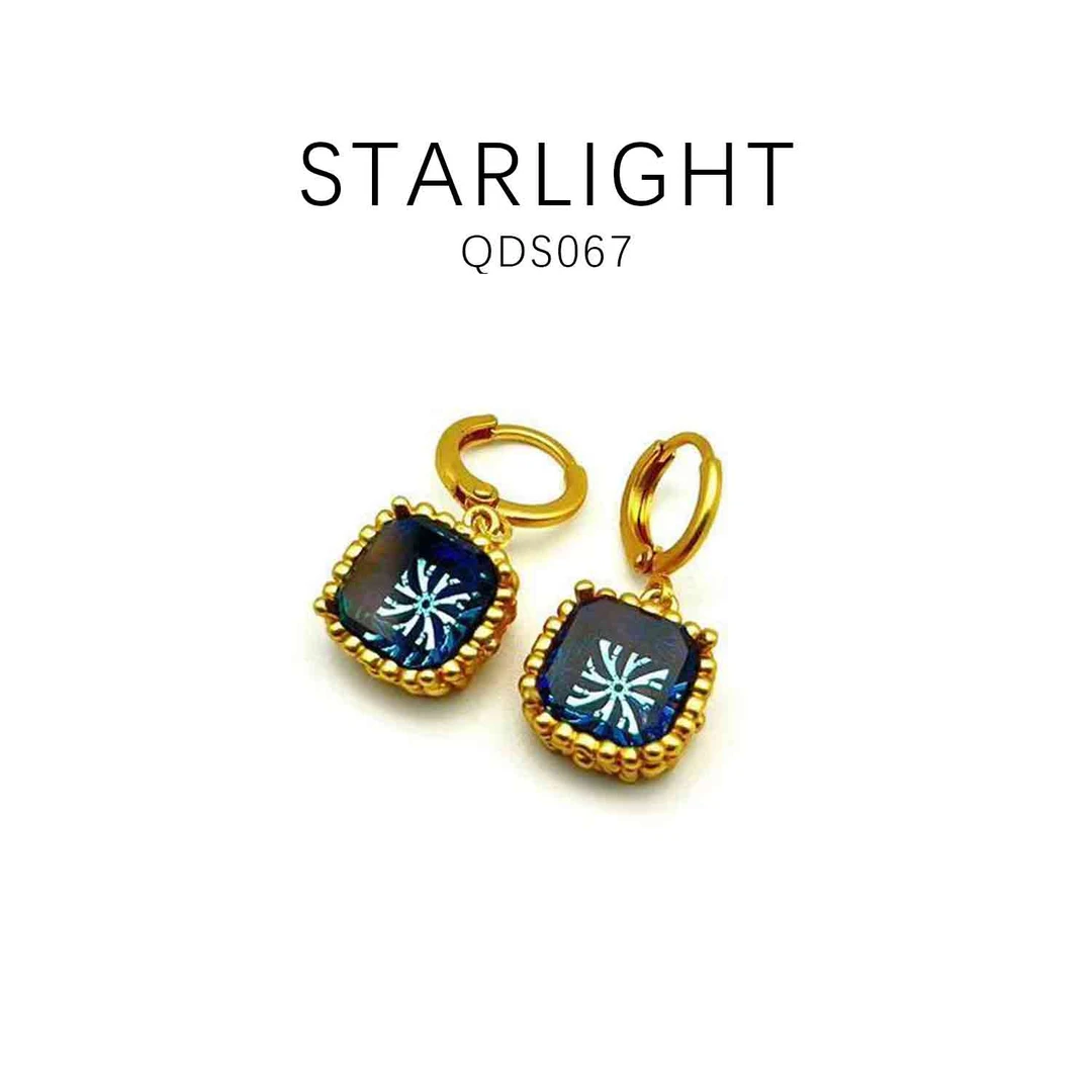 铜合金耳饰 设计款时尚精致耳钉～QDS067