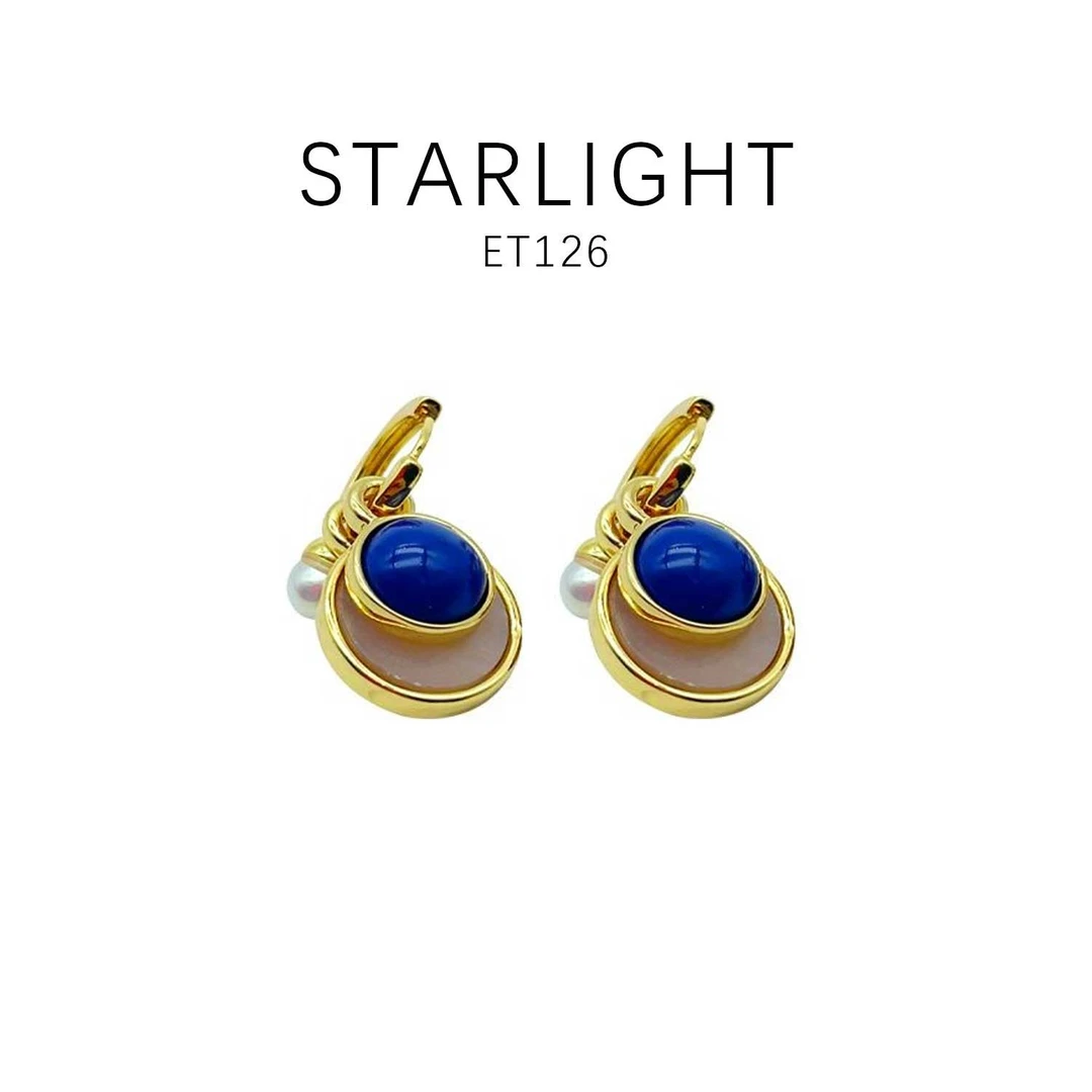 铜合金耳饰 经典款优雅时尚百搭耳饰～ET126