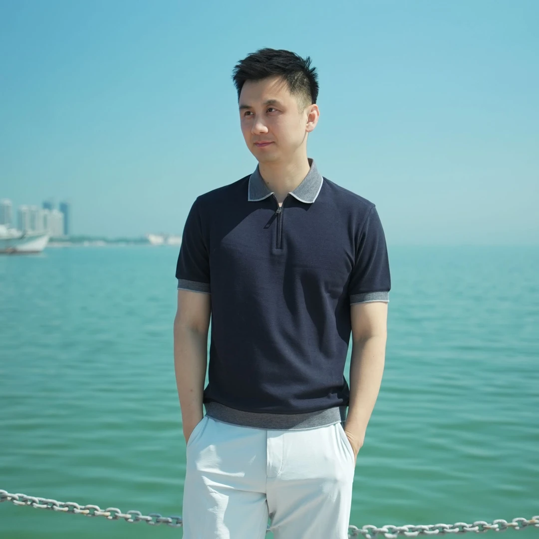 80细腻易打理夏季男士翻领短袖polo衫商务休闲半袖 T1569