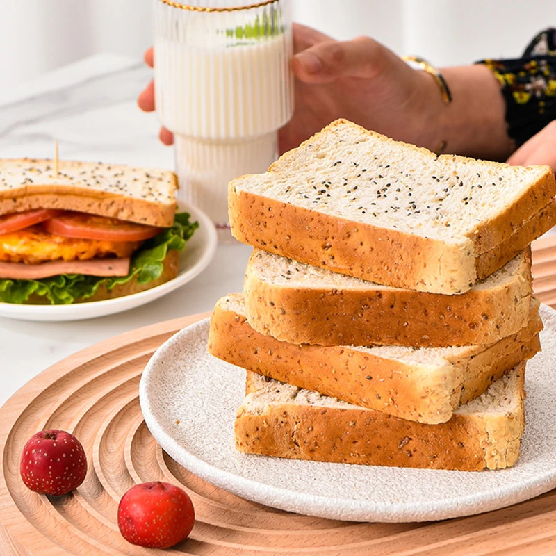 奇亚籽全麦面包400g/箱吐司营养早餐整箱零食休闲食品饱腹