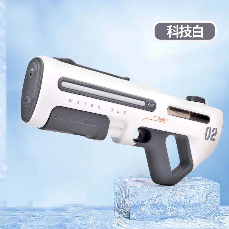 顺丰链接【新品儿童电动水枪】手自一体自吸水枪户外打水仗玩水玩具