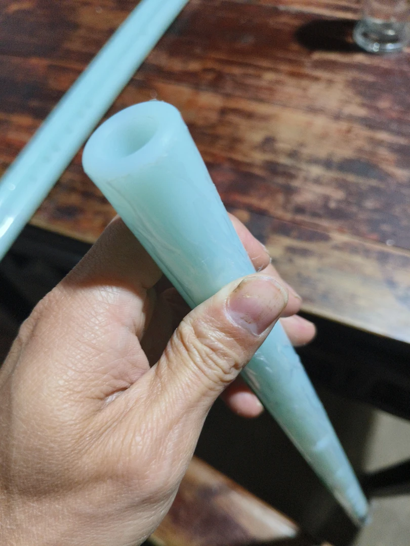 喇叭口仿玉笛子合成材料