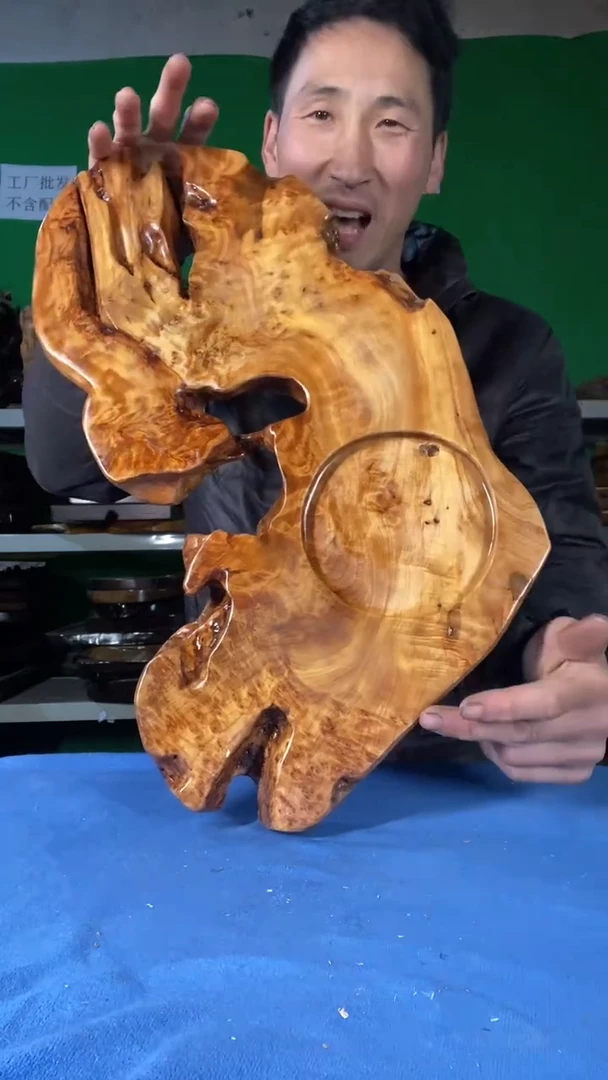 【闪购商品】香杉木根雕小楠工艺截图为准