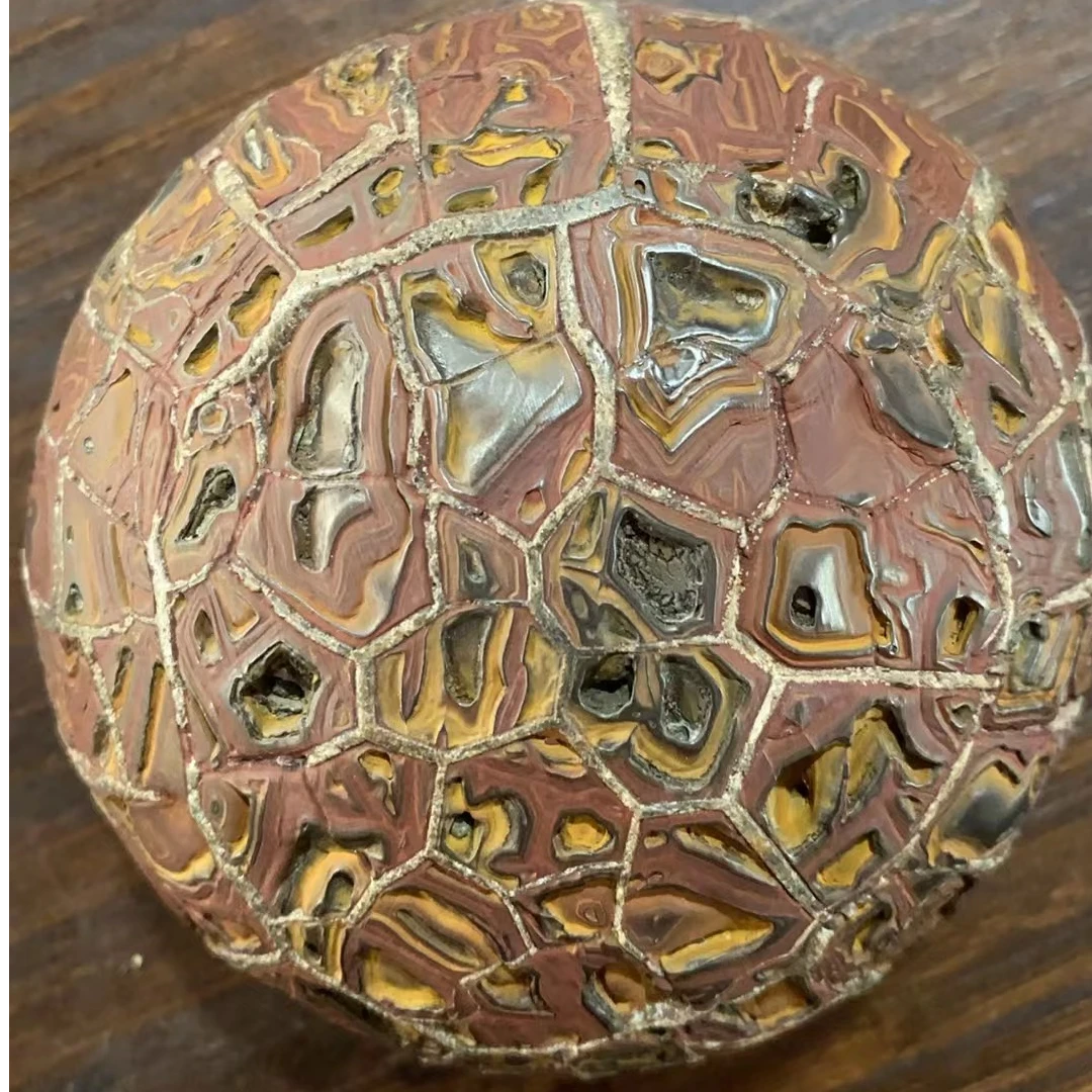 龟纹石水冲石郴州—图片仅供参考