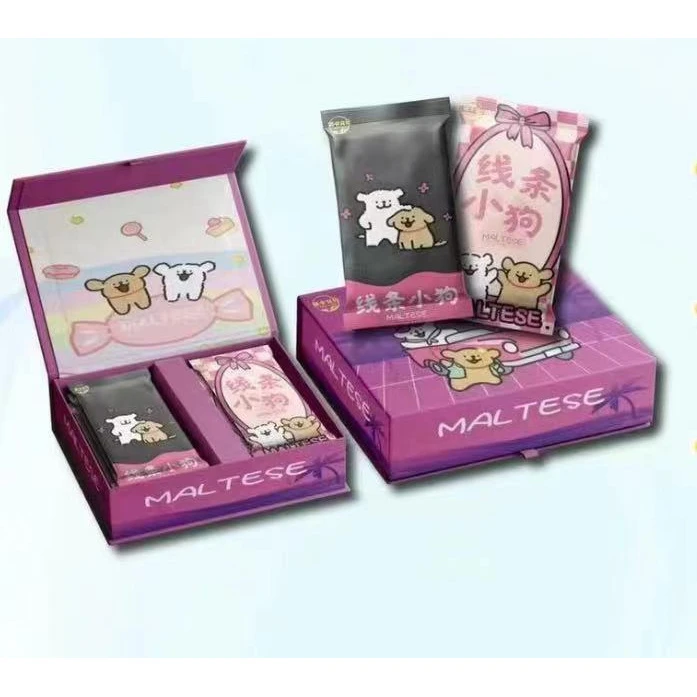 【拆盒】酷卡文创 线条小狗 收藏卡牌（默认代拆）