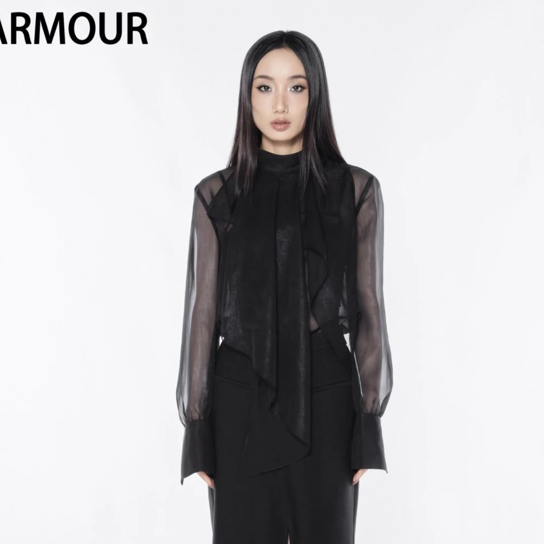 蓝蒂蔻ARMOUR【幻彩透视】衬衫