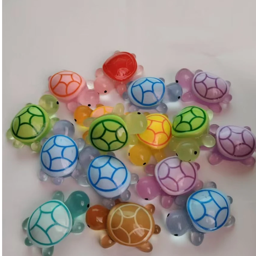 【直播拆中号乌龟4.5cm】【九宫格】树脂夜光乌龟对对碰····