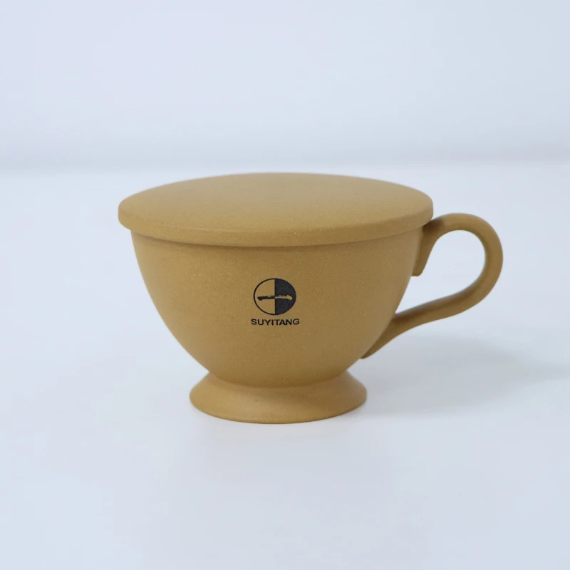 苏一堂古礼紫沙杯家用高档泡茶杯