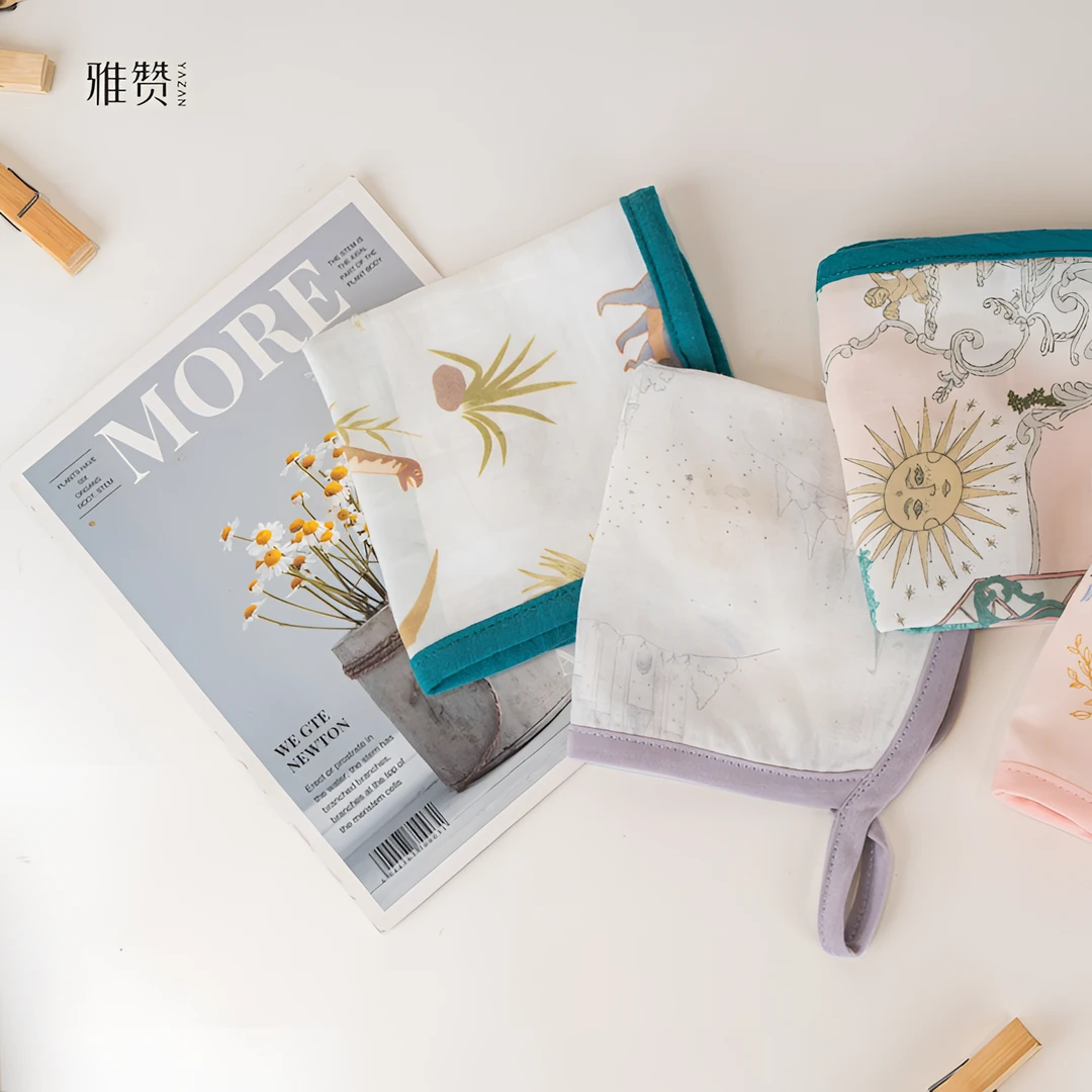 雅赞【云肌柔方巾】婴儿新生儿宝宝婴幼儿儿童口水巾柔软亲肤透气